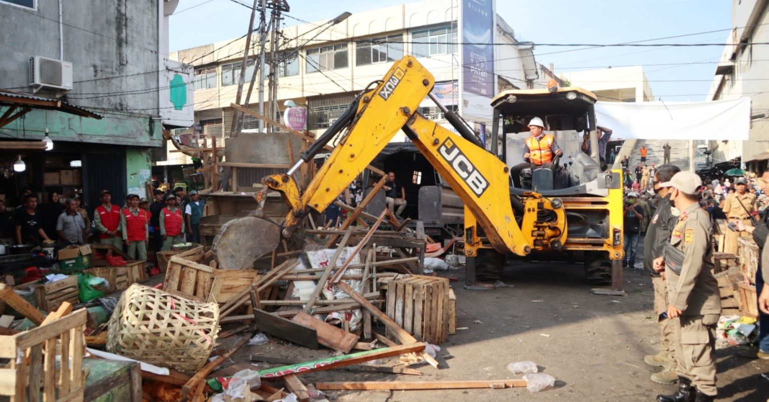 Relokasi Pedagang Pasar Pasir Gintung Dilakukan Pemkot Secara Persuasif